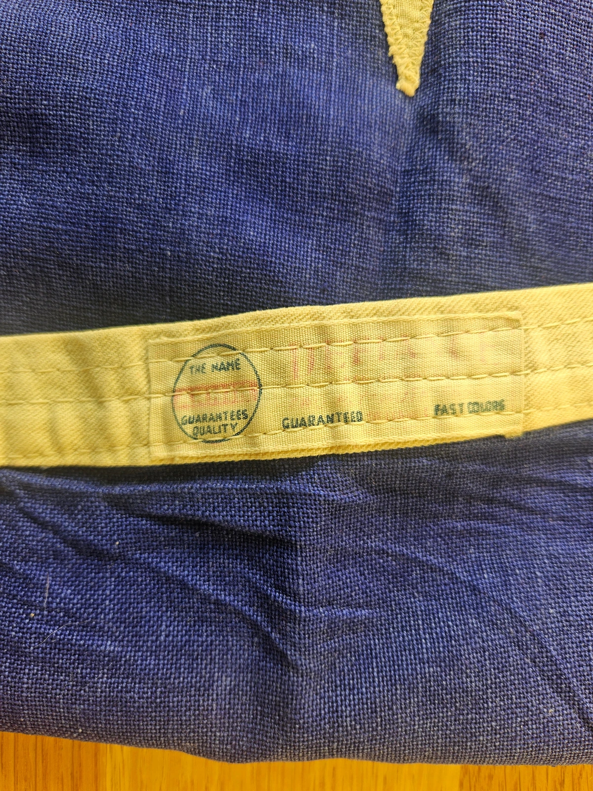 Annin/Defiance label on hoist