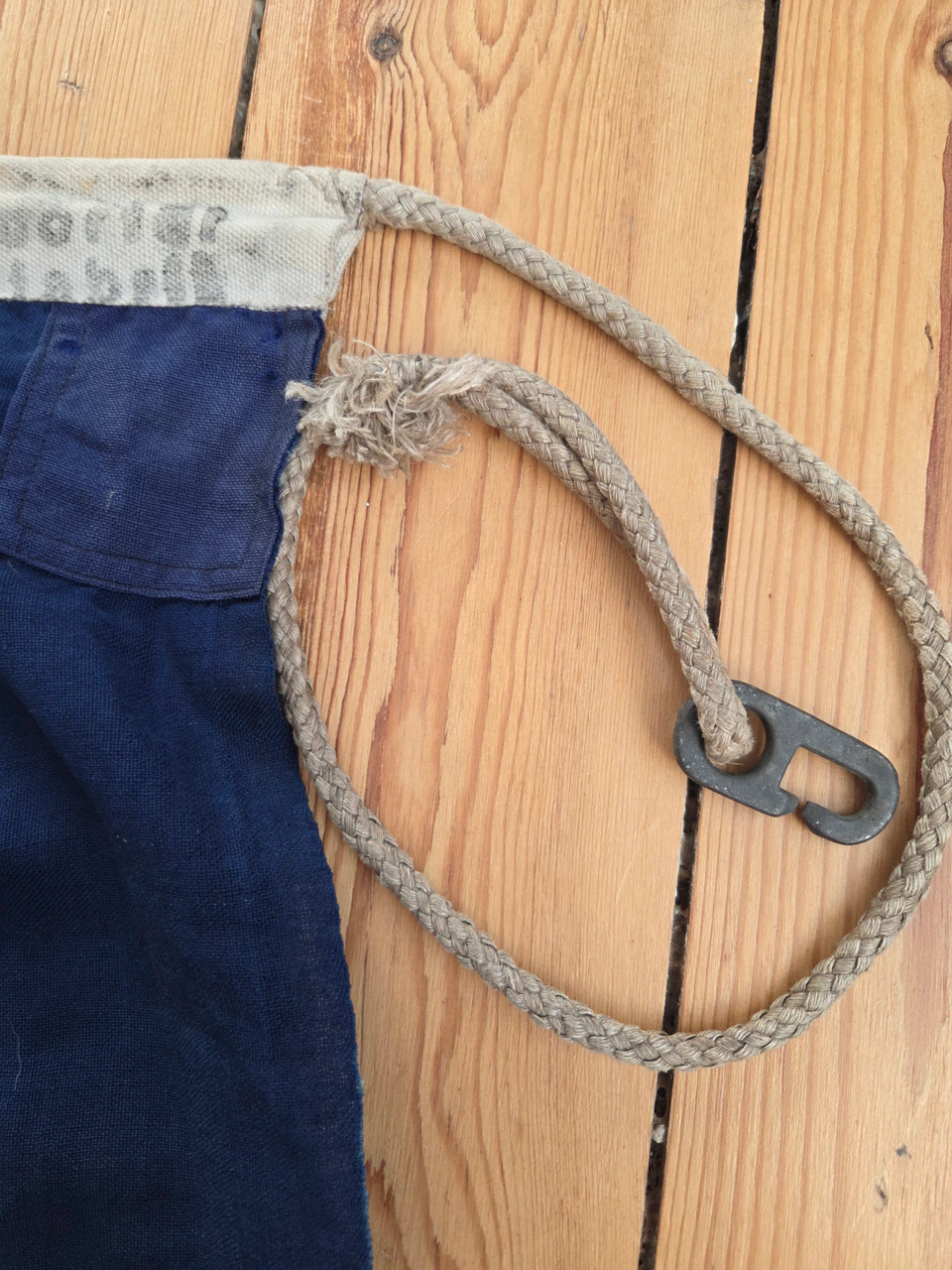 Lower rope with Inglefield link