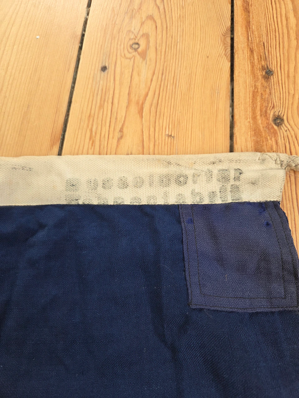 Maker stamping on hoist
