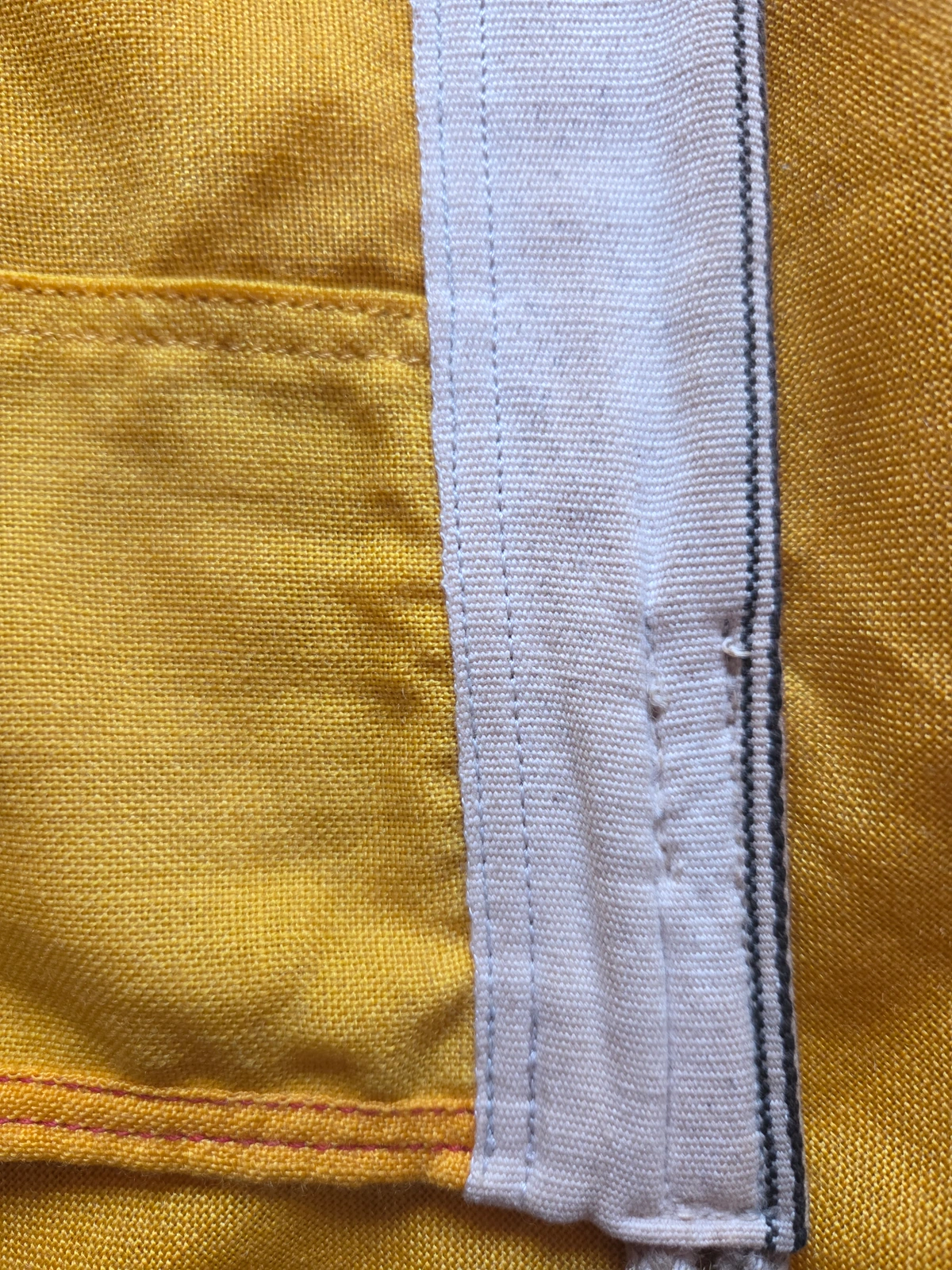 Lower hoist reinforcement stitching