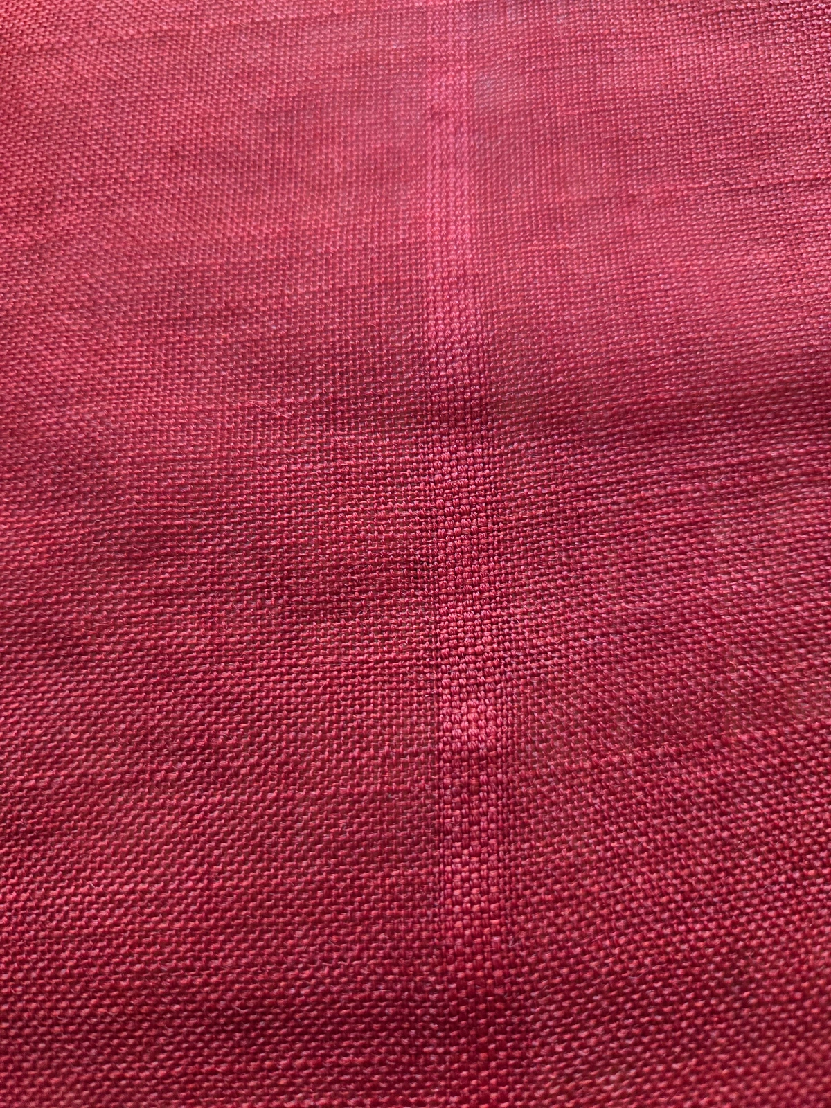 Close view of the wool weave on FG-063