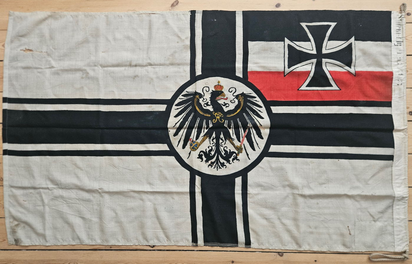 FG-001 1903–1918 Reichskriegsflagge full view