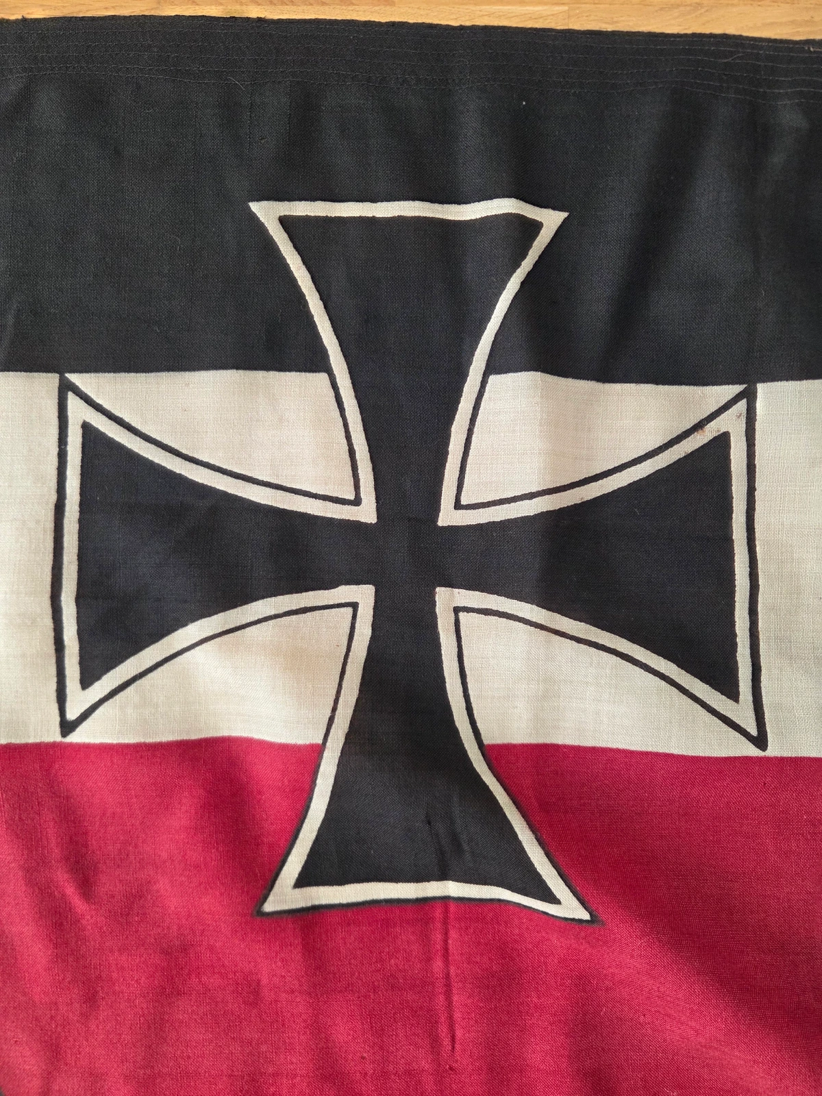Iron Cross in the red canton of FG-065