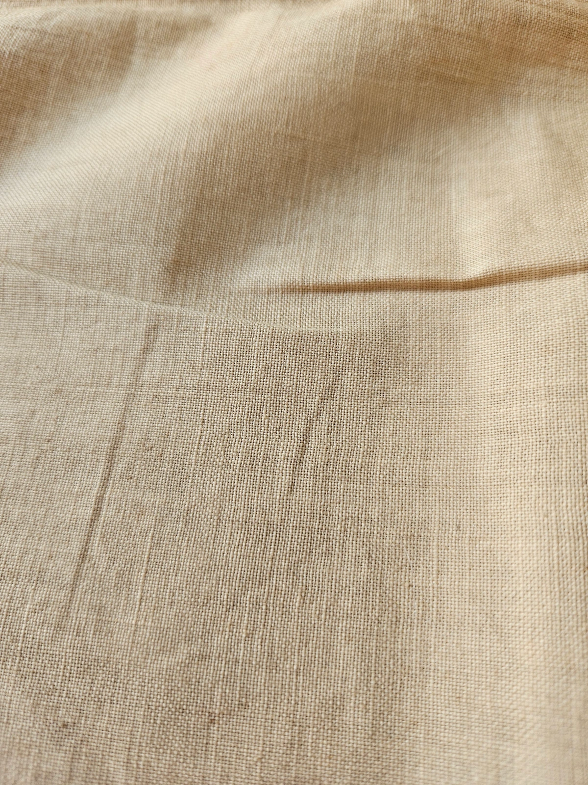 Close-up of white cotton texture