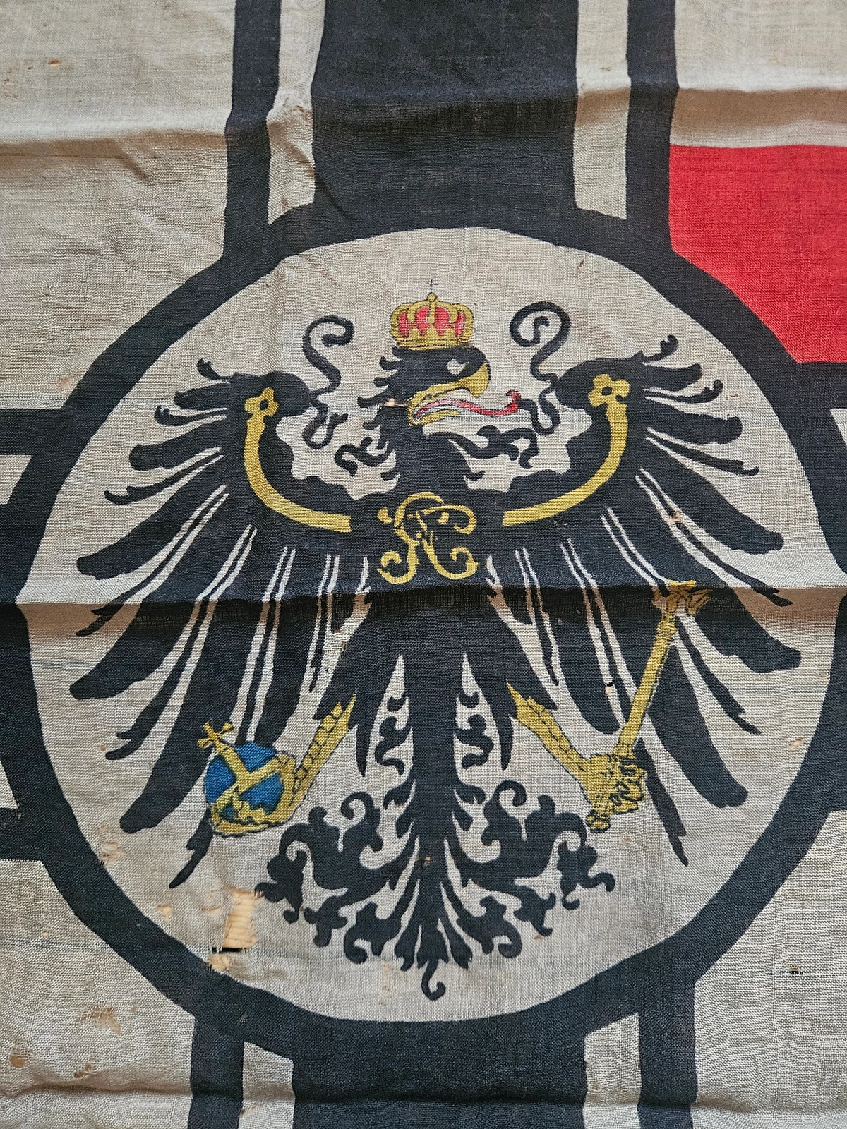 Imperial eagle detail