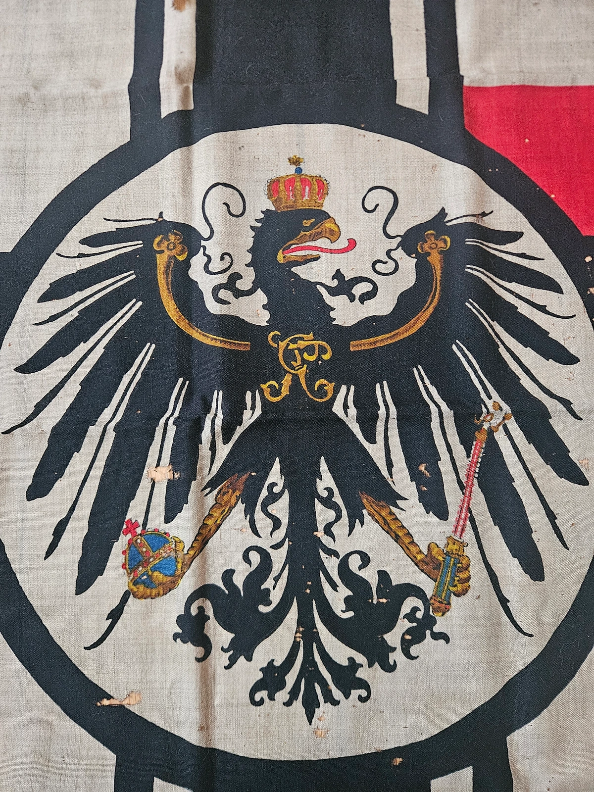 Imperial eagle with crown