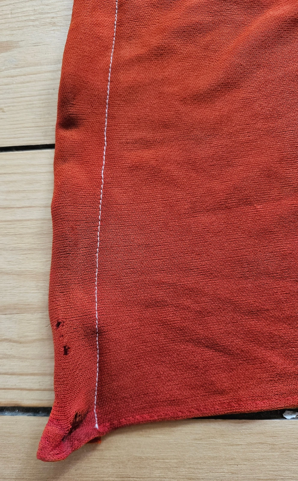 Hoist tunnel and seam view