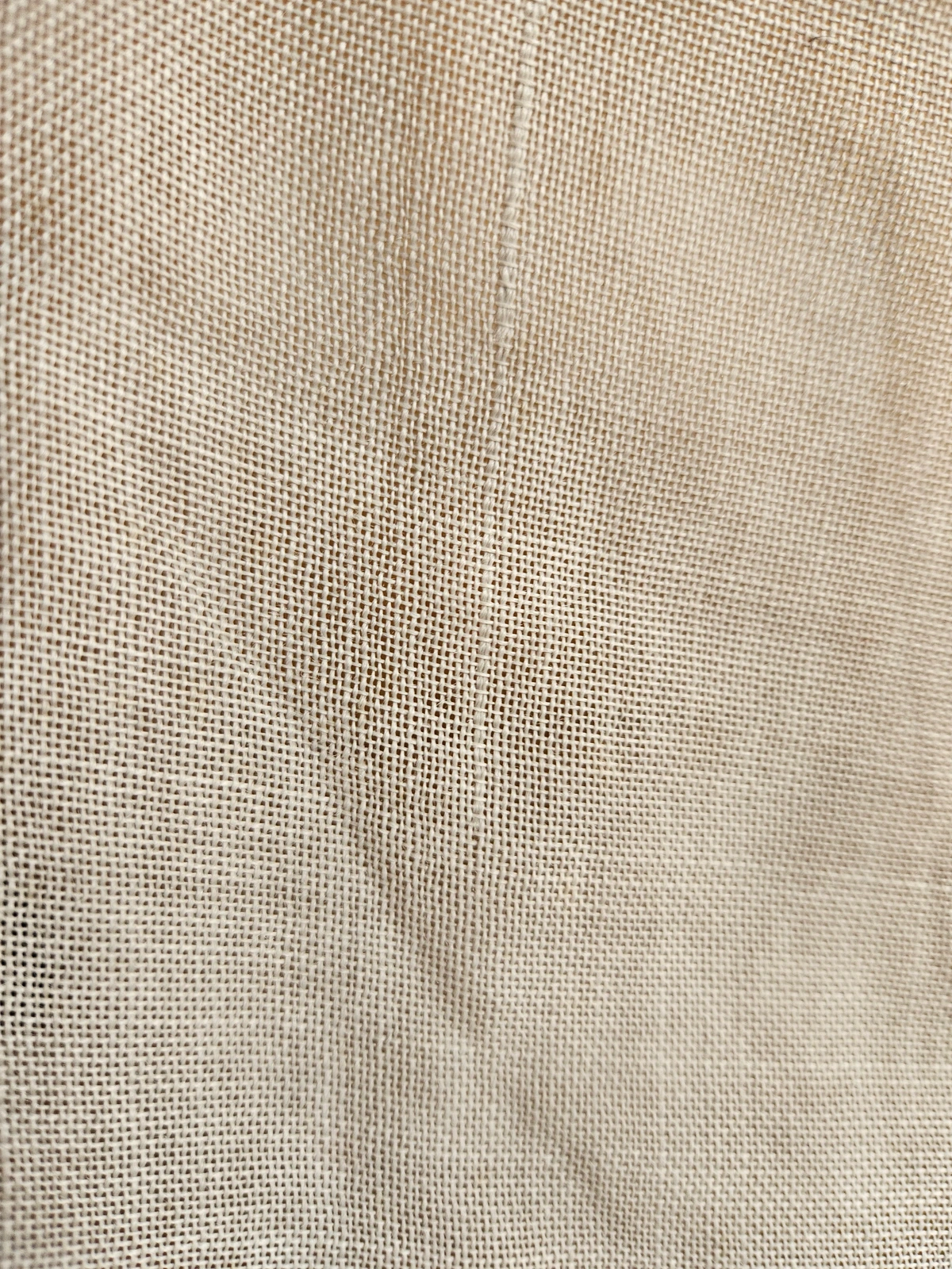 Macro of plain weave fabric