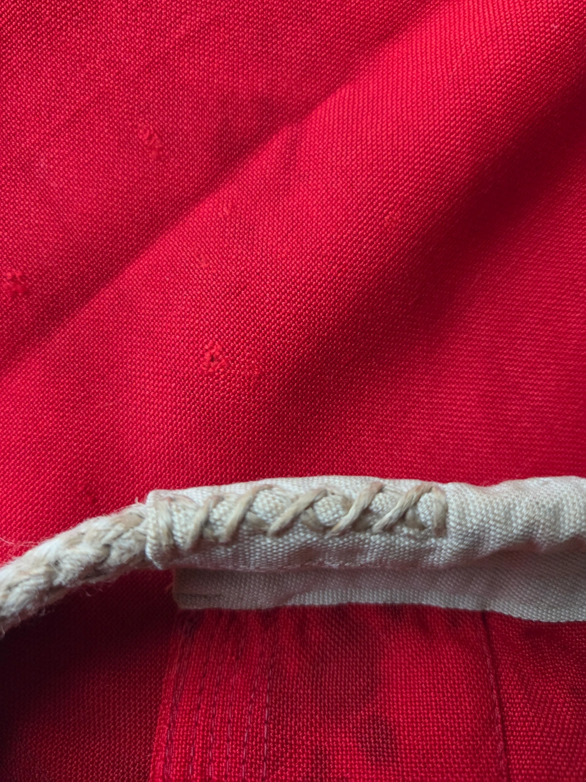 Rope X stitching