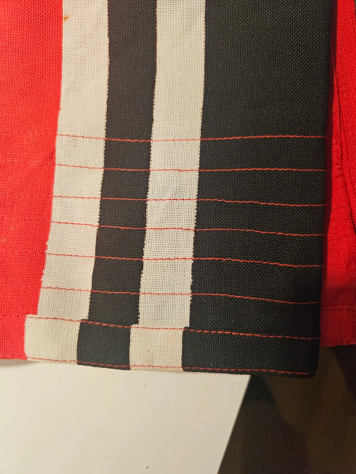 Fly end detail