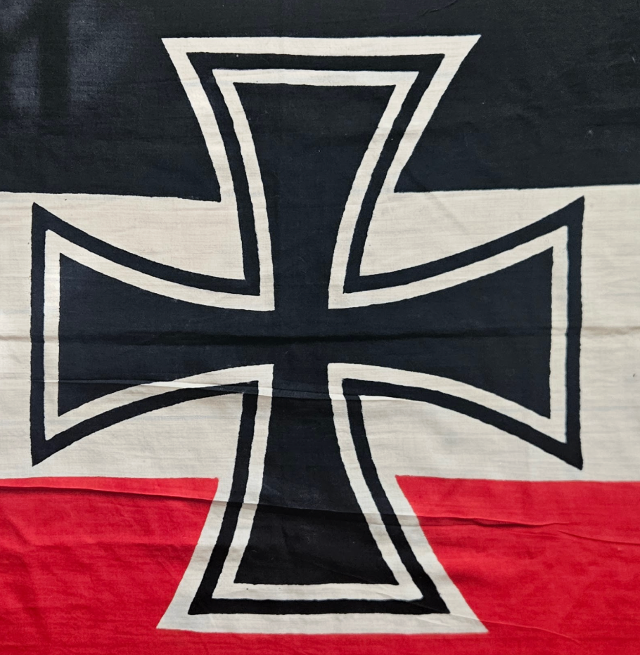 Transitional Iron Cross with added white border