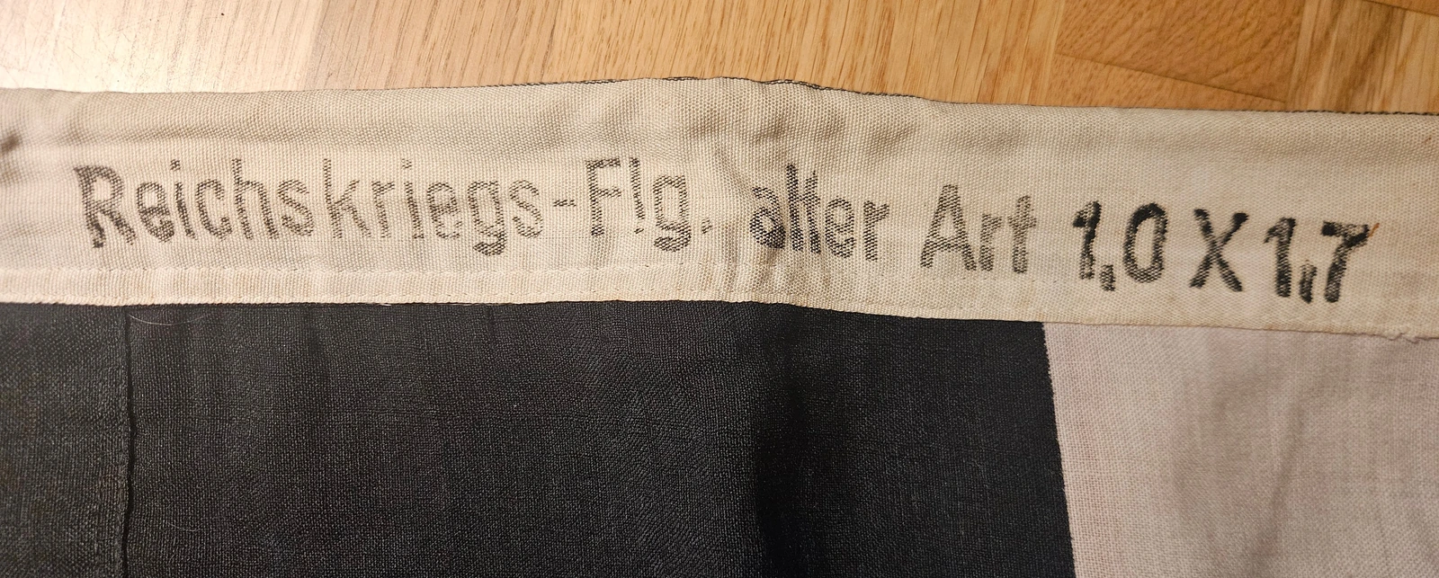 FG-007 marking Reichskriegs-Flg. alter Art 1,0 x 1,7