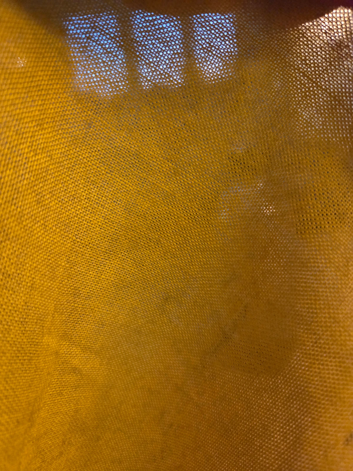 Wool bunting close-up