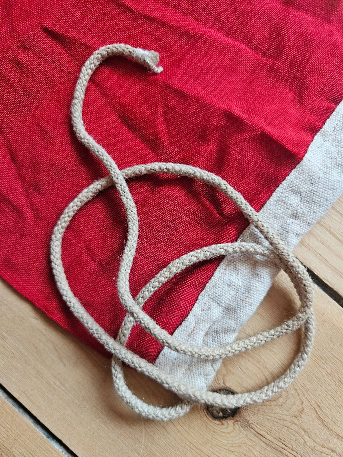 Detail of fabric and weave