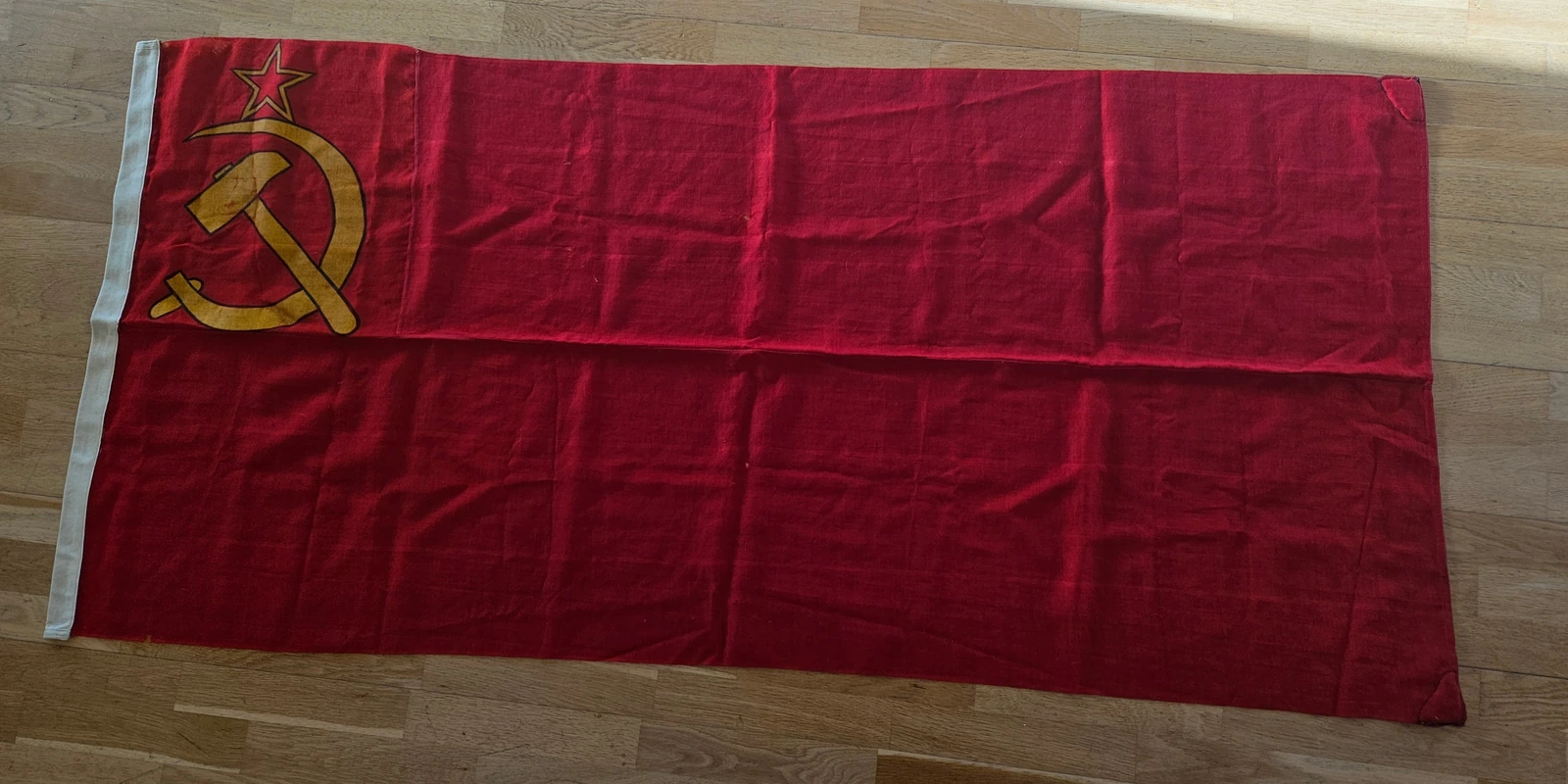 Soviet Vertical Flag WWII British made