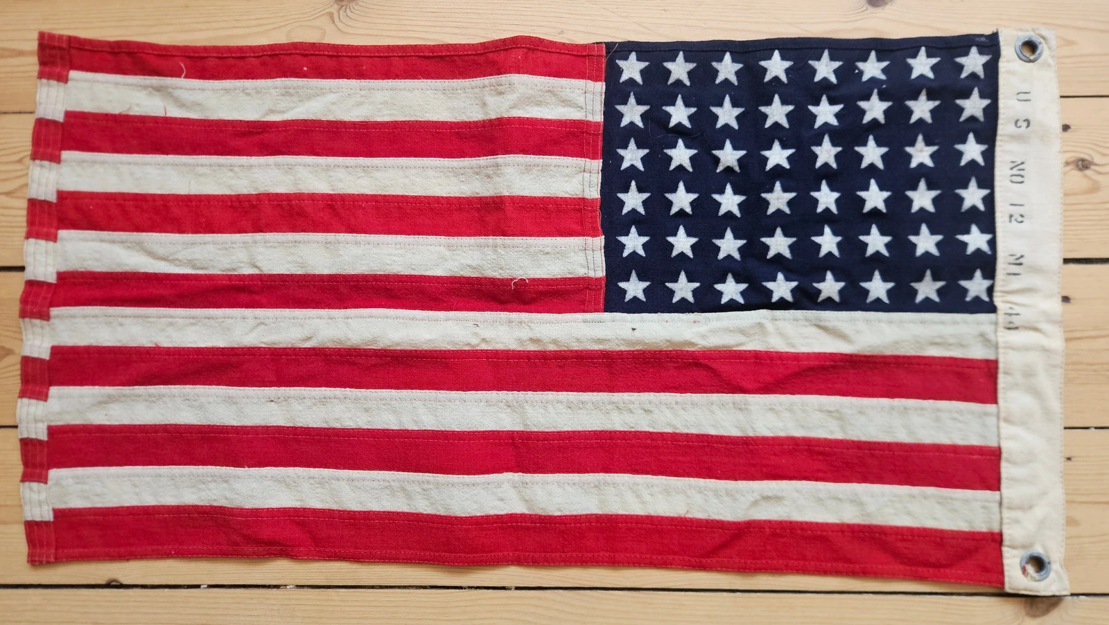 48-Star US Ensign No. 12 MI 76x122 cm